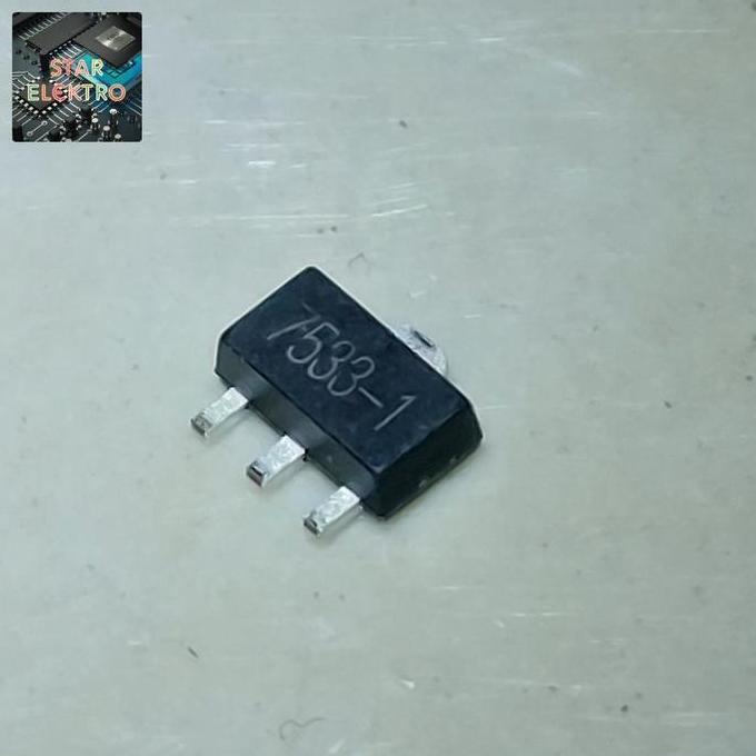 7533-1 SOT-89 SOT SMD UMW HT7533-1 IC REGULATOR LDO 3,3V 3.3V HOLTEK 7533 SE27