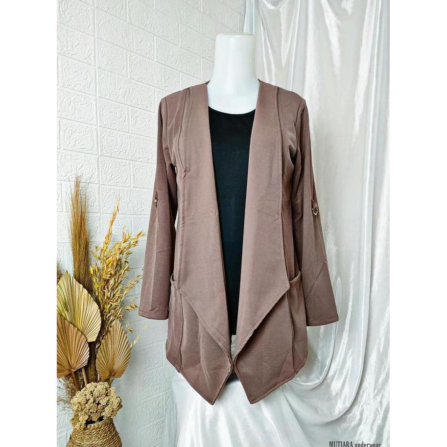 Blazer One Set Wanita/Blazer Nyatu Dalaman Wanita Premium Import/Outwear One Set Wanita Premium Fit 