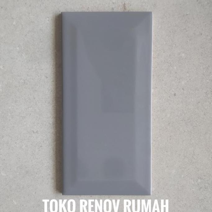 Promo Keramik 10x20 bevel (gloss/ keramik bevel 10x20/ keramik dinding dapur Diskon