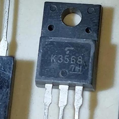 K3568 2SK3568 K 2SK 3568 12A 500V MOSFET N-CHANNEL TO-220F TOSHIBA FET SE27