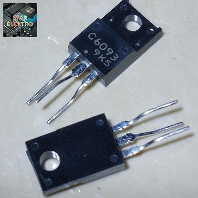 2 BUAH 2PCS C6093 TO-220F 2SC6093 TRANSISTOR HORIZONTAL TV LG C6093LS SANYO 6093 SE27