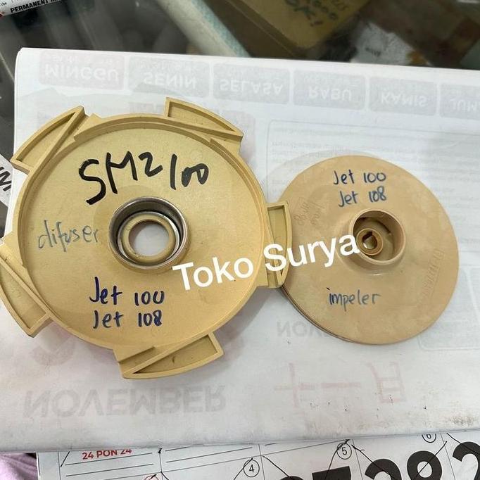 Spare Part Shimizu Jet 108 Bit Shimizu Jet 100 Bit Impeller Shimizu Jet 100 Bit Difuser Rumah Impele