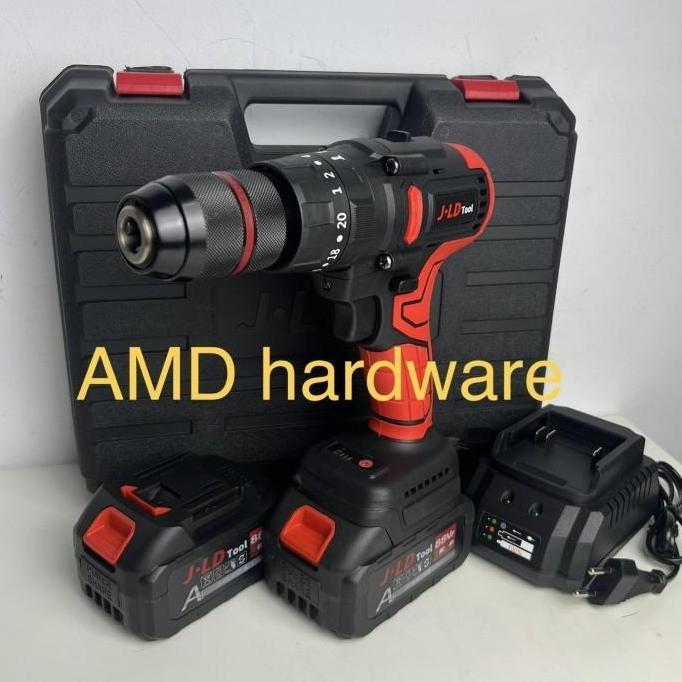 Power- Naga Ncb22K Cordless Bor Beton Impact 13Mm Set Brushless Baterai 21V