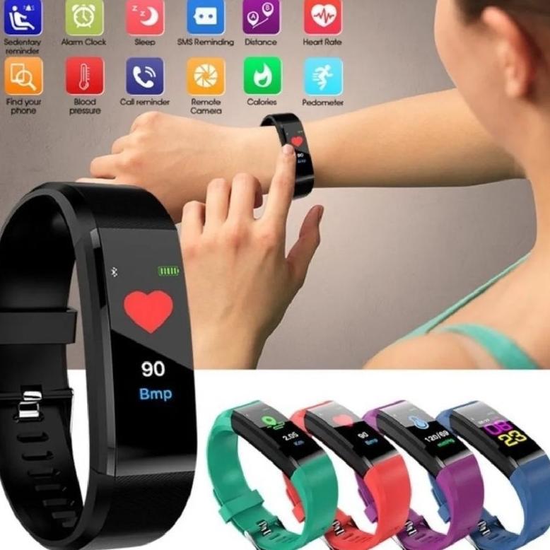 TERBARU FITPRO SMARTWATCH 115 PLUS SMARTBAND FITNESS TRACKER