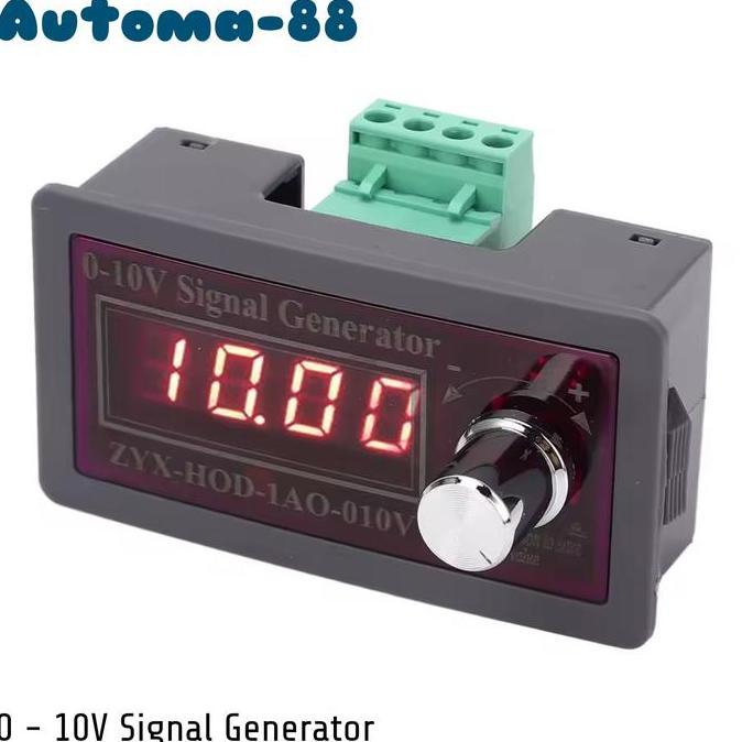 SOURCE INJECTOR 0 - 10V SIGNAL VOLTAGE GENERATOR DC 24V ANALOG INPUT PLC SIMULATOR 24VDC 0-10 VOLT P
