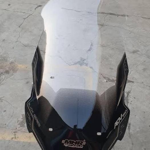 Promo Windshield Honda Adv 150 Carbon Mhr Visor Adv150 Mhr Cod