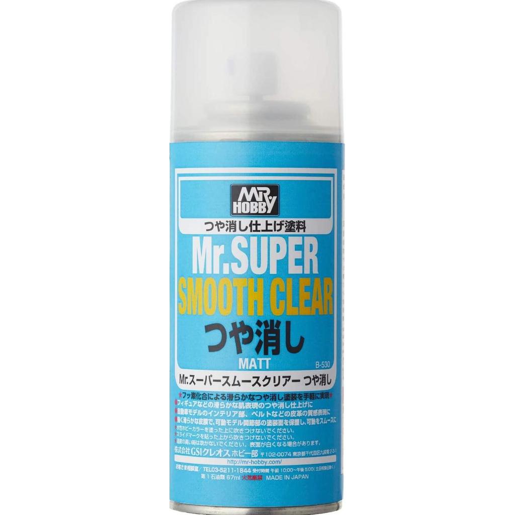 Brinquedo - B 530 Super Smooth Clear Flat - Spraycan Topcoat Varnish Matte Doff