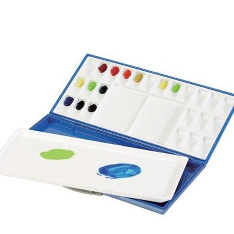 MIJELLO FUSHION WATERCOLOR PALETTE (AIRTIGHT / LEAKPROOF) 24 WELLS MURAH