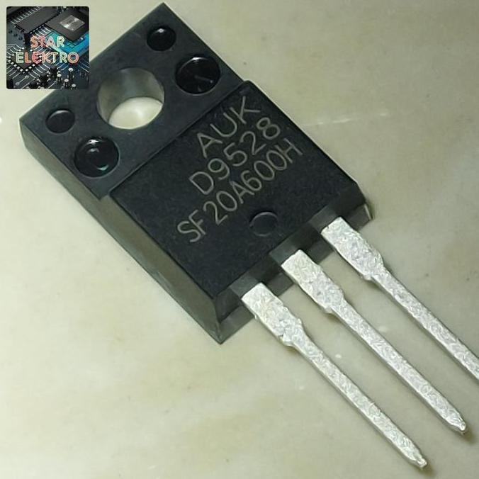 SF20A600H TO-220F AUK SF20A600 SF20A600HPI 20A 600V ULTRA FAST DIODA SE27