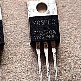 MOSPEC F12C20A 12A 200V DIODA FAST RECOVERY TRANSISTOR TO-220 SE27