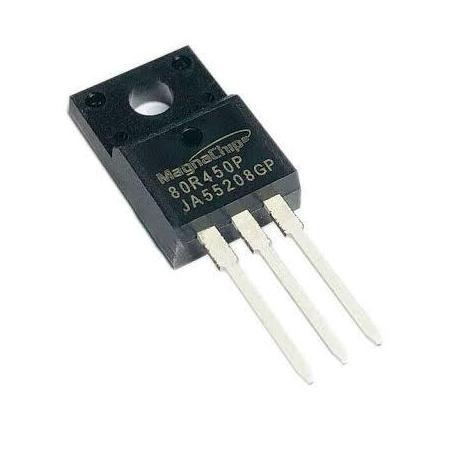 80R450P MAGNACHIP MMF80R450PTH TO-220F 800V 0,45OHM N-CHANNEL MOSFET SE27