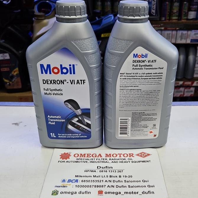 mobil atf dextron 6(oli matic)full synthetic 100%