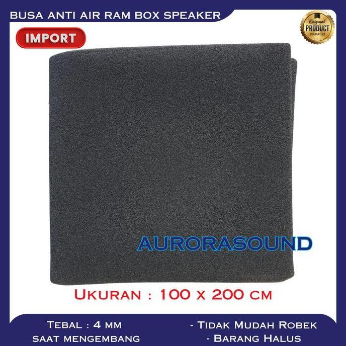 BUSA BOX SPEAKER BUSA ANTI AIR RAM/GRILL UKURAN 100 X 200 CM