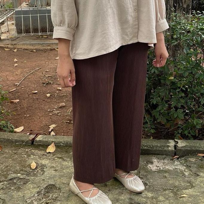 Pants- Celana Kulot Plisket Lidi / Sena Kulot Plisket / Celana Kulot / Celana Plisket / Kulot Pliske