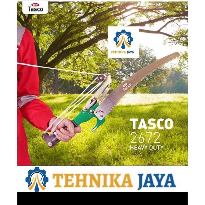 Up- Tasco Gergaji Dahan Gunting Galah Tree Pruner Gergaji Pohon Tasco
