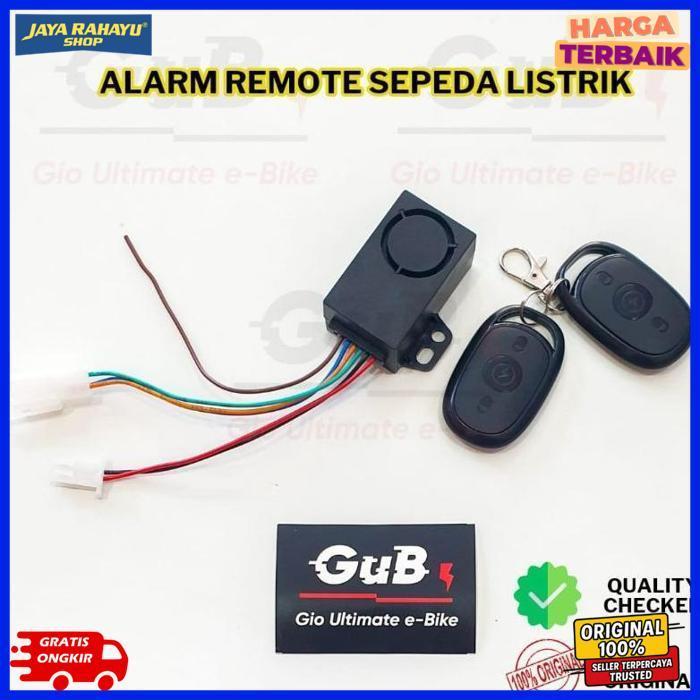 Remote Alarm Sepeda Listrik Original Anti Maling Remote Alarm Universal