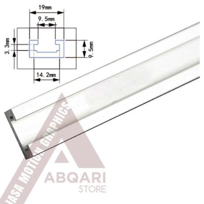 MAZITOV t-track slider / table saw runner / slob / T slot miter slider bar