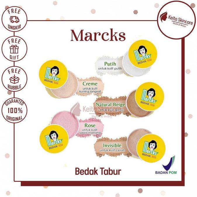 Inventar - Bedak Marcks Beauty Powder - Bedak Tabur Marcks