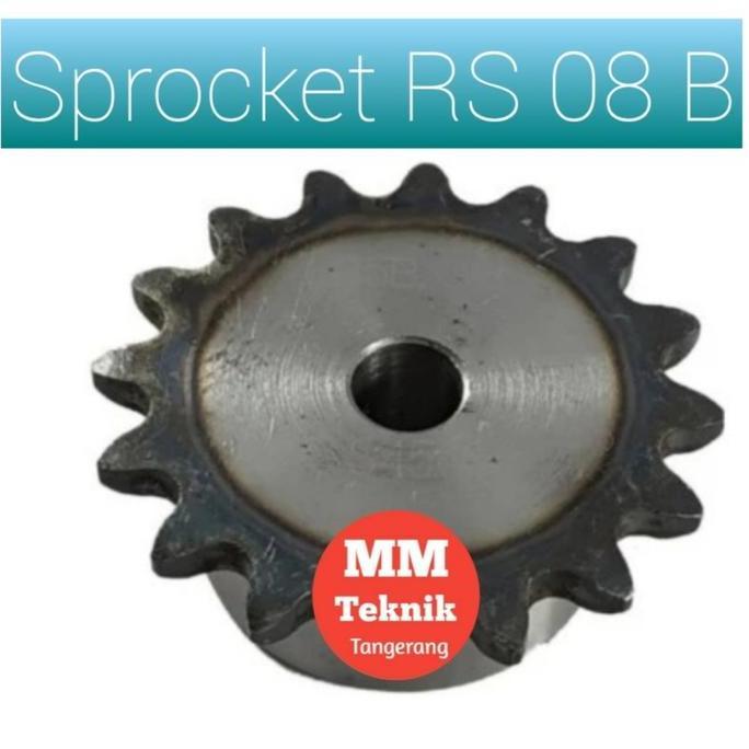 Sprocket Rs 08 X 20 T Gear Rantai Single Gir Gigi Z 20T Rs08 -1 08Z20 08X20T 08-1 Tipe B Sproket Spr