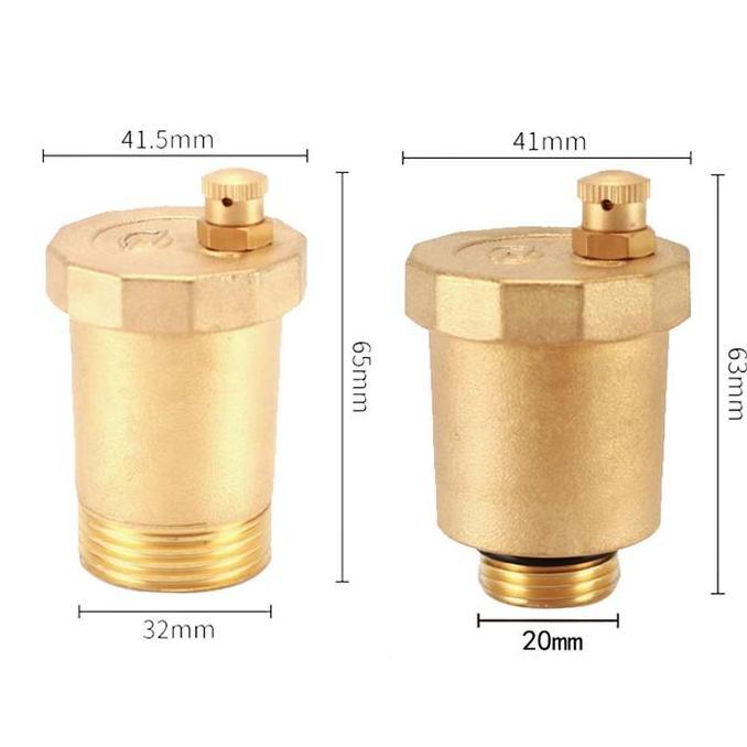 BLANCHENAM Vent Valve 1 Inch / Air Vent / Valve Kuningan Air Release Valve 1/2