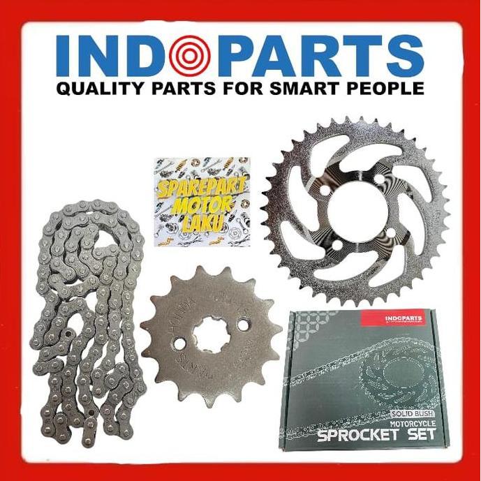 Girset / Gear Rantai Set 5Tp Jupiter Z Burhan Indopart Restock