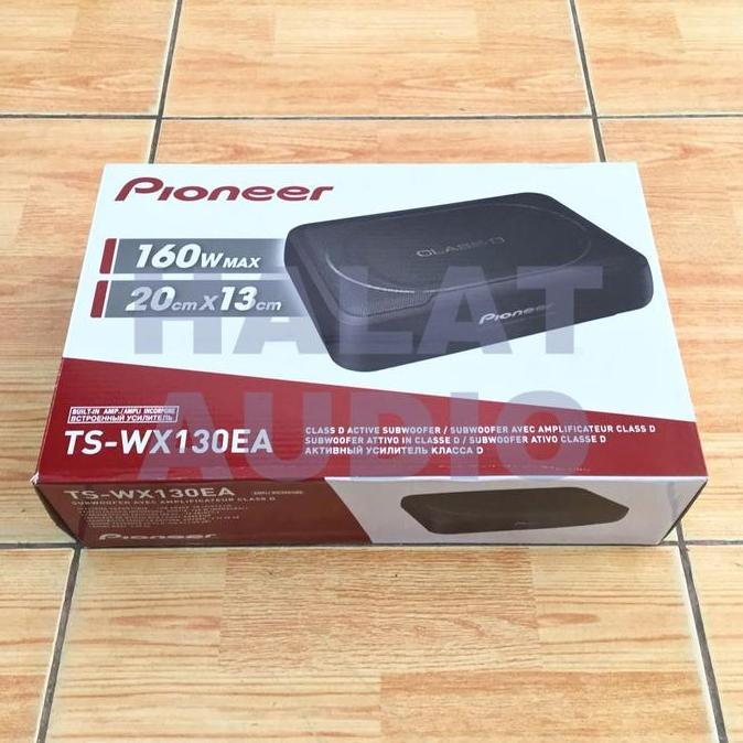 HARGA DISC - Audio System Mobil Subwoofer Sub Kolong Active Pioneer TS-WX130EA