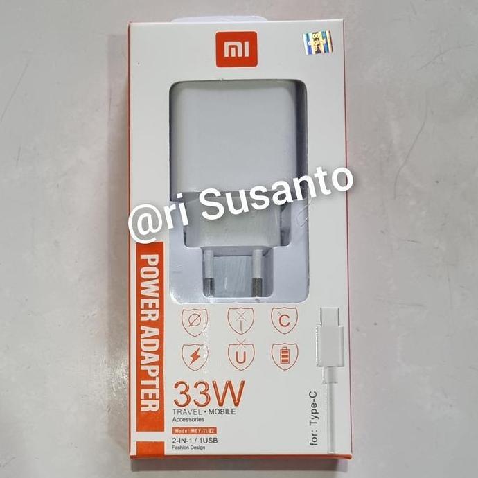 Charger Xiaomi 33W Type C Model : MDY-11-EZ Original