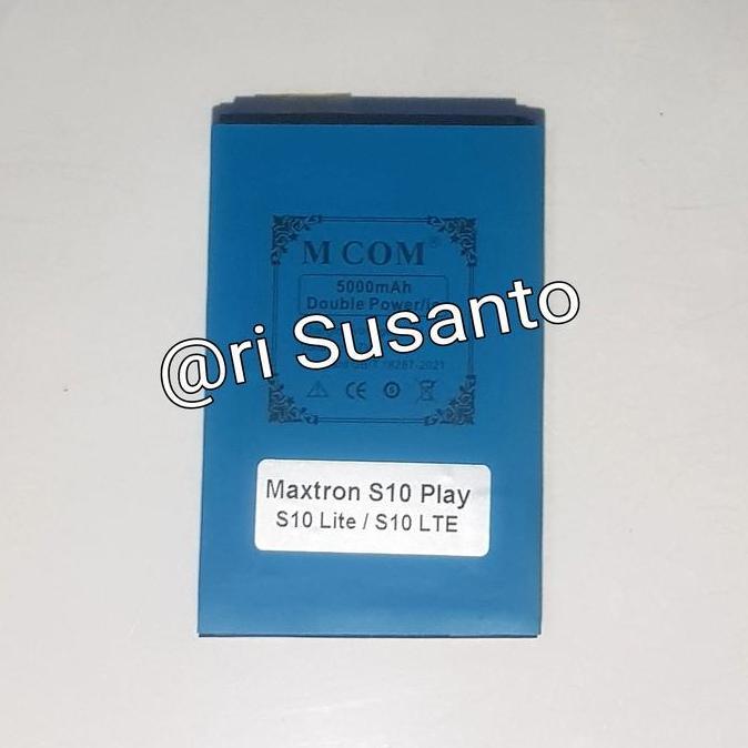 Baterai MCOM for Maxtron S10 Play S10 Lite S10 LTE Double Power