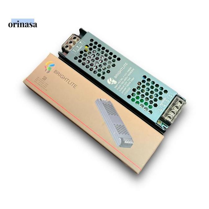 Adaptor Trafo Brightlite LED Power Supply 12V 15A 15 Ampere