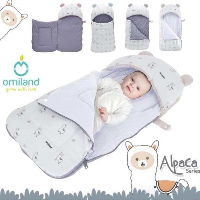 Omiland selimut bayi alpaca series