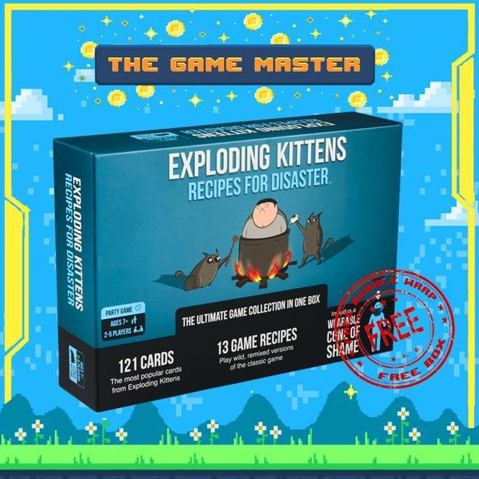Promo Exploding Kittens Recipes For Disaster Board Game Card Game