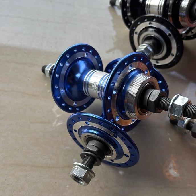 SEPASANG Hub tromol terombol 36 hole alloy bearing bering sepeda bmx fixie pacific