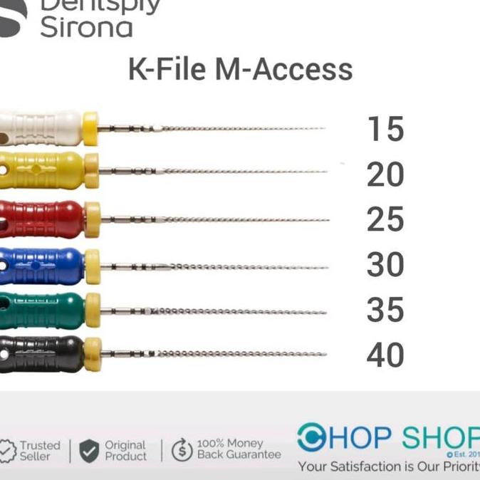 [SATORE] K FILE 15 40 ORIGINAL BY DENTSPLY KFILE