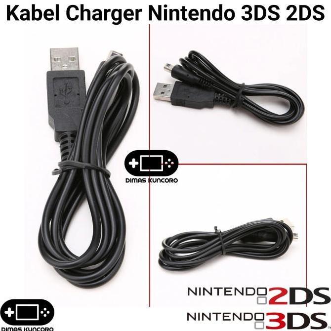 Kabel Charger Nintendo 3DS 2DS charging cable usb nintendo new 3ds 2ds ds i dsi ndsi xl ll