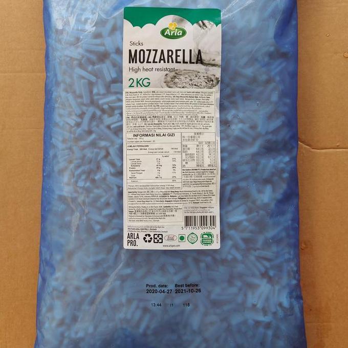 Milkku- Shredded Mozzarella Cheese Anchor 250 Gr. Keju Parut Anchor