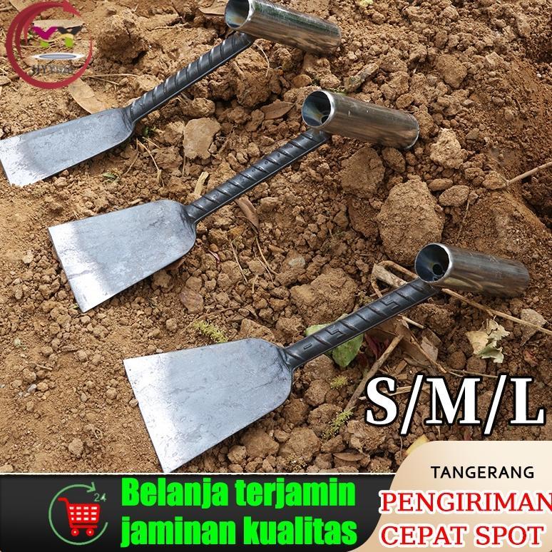 Sekop Penggali/Lempak Besi Linggis Tanah Sekop Tanah Galih Tanah Model Pijakan