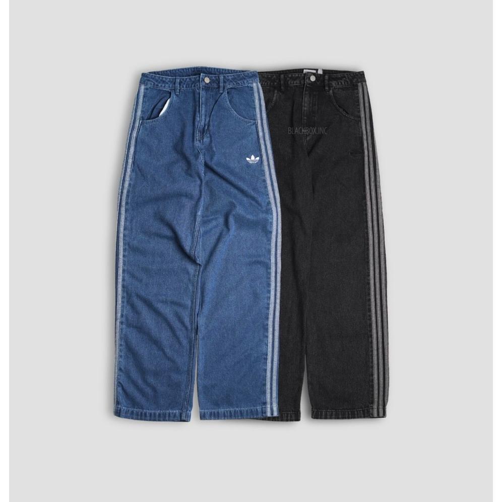adds long pants adicolor denim firebird