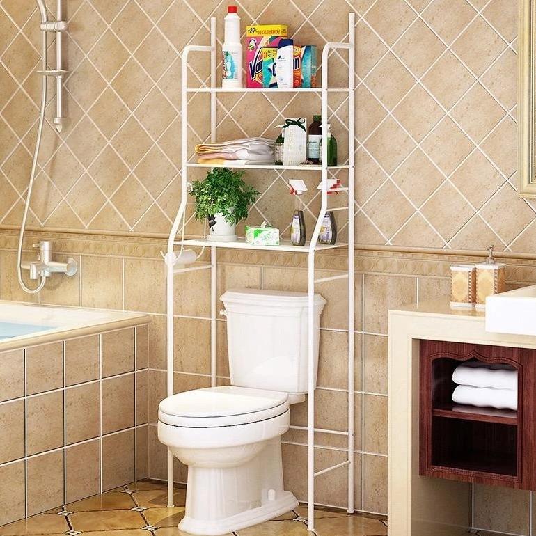 Rak Toilet Orginizer Rak Toilet WC Duduk Rak Sabun Tisu