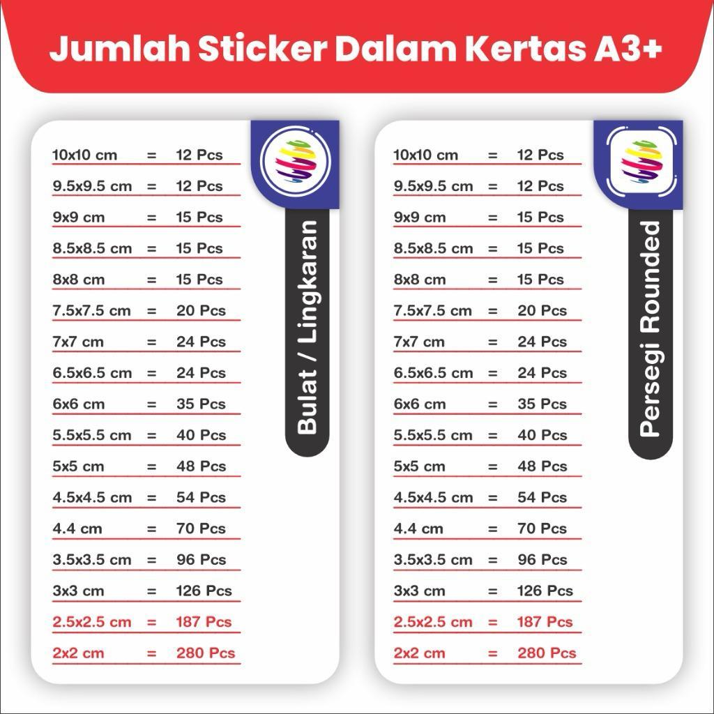 Sticker Hologram A3+ Termurah || Print Sticker Vinyl