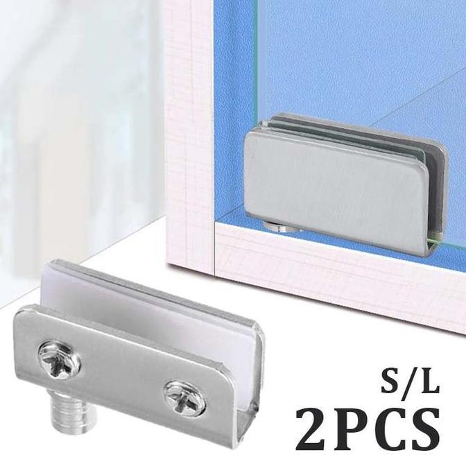 TSE Engsel Pivot Kaca Jepit  Engsel Jepit Kaca Engsel Kaca Jepit Stainless Steel M