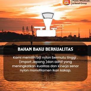 Senar Cap Ikan Kakap  Ukuran 5000 (140)  per Roll /Tali Senar Pancing / Senar Layangan