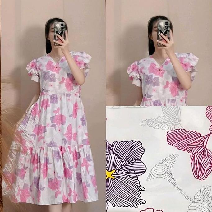 Gege-Dress jenny /daster jenny bisa bumil busui friendly dress casual