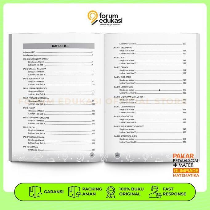 BUKU OSN: PAKAR OLIMPIADE SMP + PEMBAHASAN (MATEMATIKA - IPA)