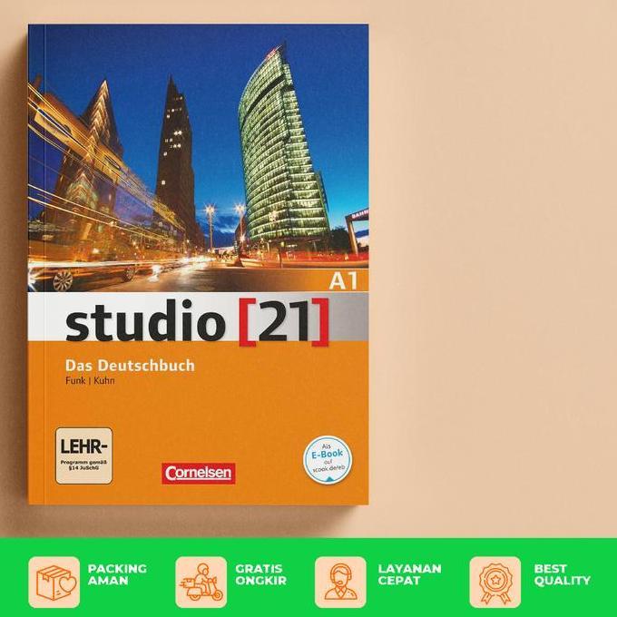 Buku Belajar Bahasa Jerman Studio 21 A1 A2 B1 Kursbuch & Ubungsbuch
