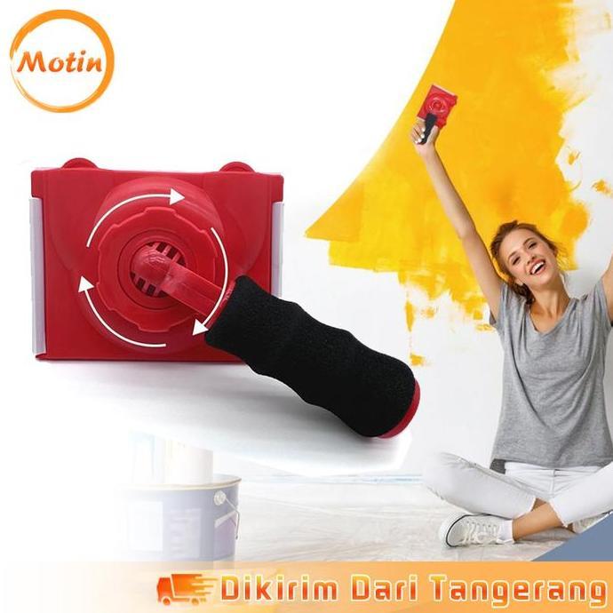Edger Paint Brush Kuas Edger Cat Latex Sudut Brush Tepi Dinding Edger LJ