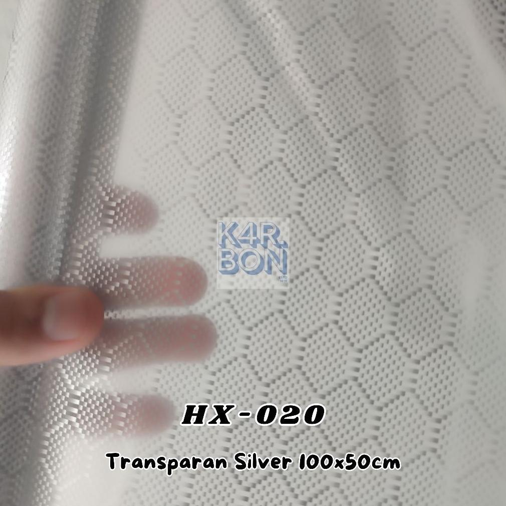 Carbon Hexagon Silver WTP Water Transfer Film