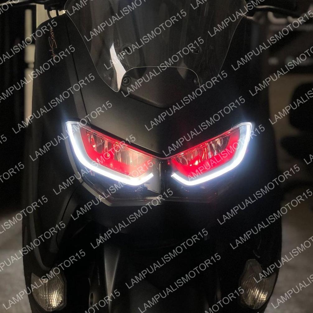LAMPU ALIS DRL NMAX NEW BONUS DEVIL EYES LAMPU ALIS DRL BONUS DEVIL EYES ALL NEW NMAX 2020 2021 2022