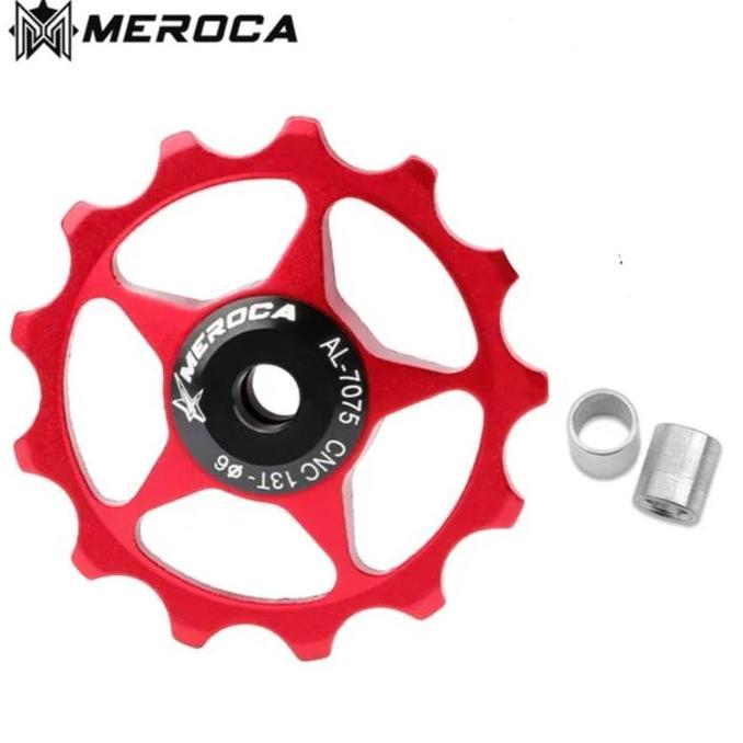 Cycle- Meroca Pulley Rd Bearing 13T Pullay Rd Sepeda Lipat Mtb Roadbike