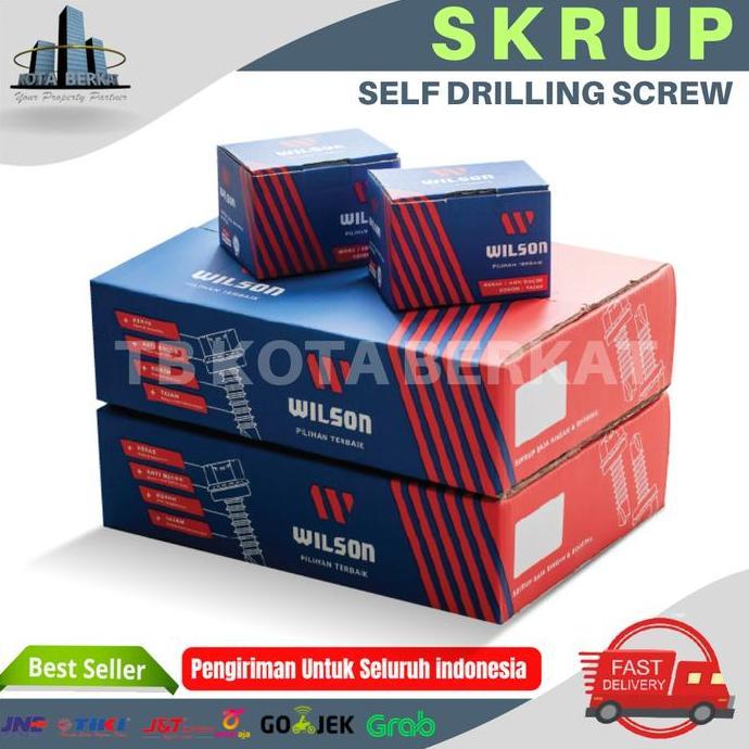 SEKRUP WILSON / SEKRUP BAJA RINGAN / SCREW ROOFING WILSON