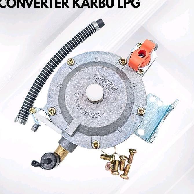 DV92 >> Konverter Converter LPG Peganti Bahan Bakar Bensin Ke Bahan Bakar Gas LPG Gx160 Gx200 Bisa U